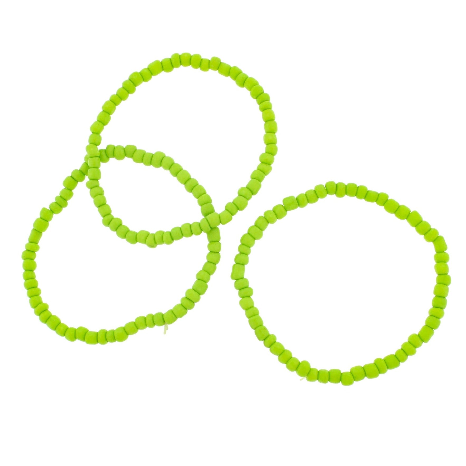 Seed Glass Bead Bracelet - 65mm - Choose from 20+ Colors! - 1 Bracelet