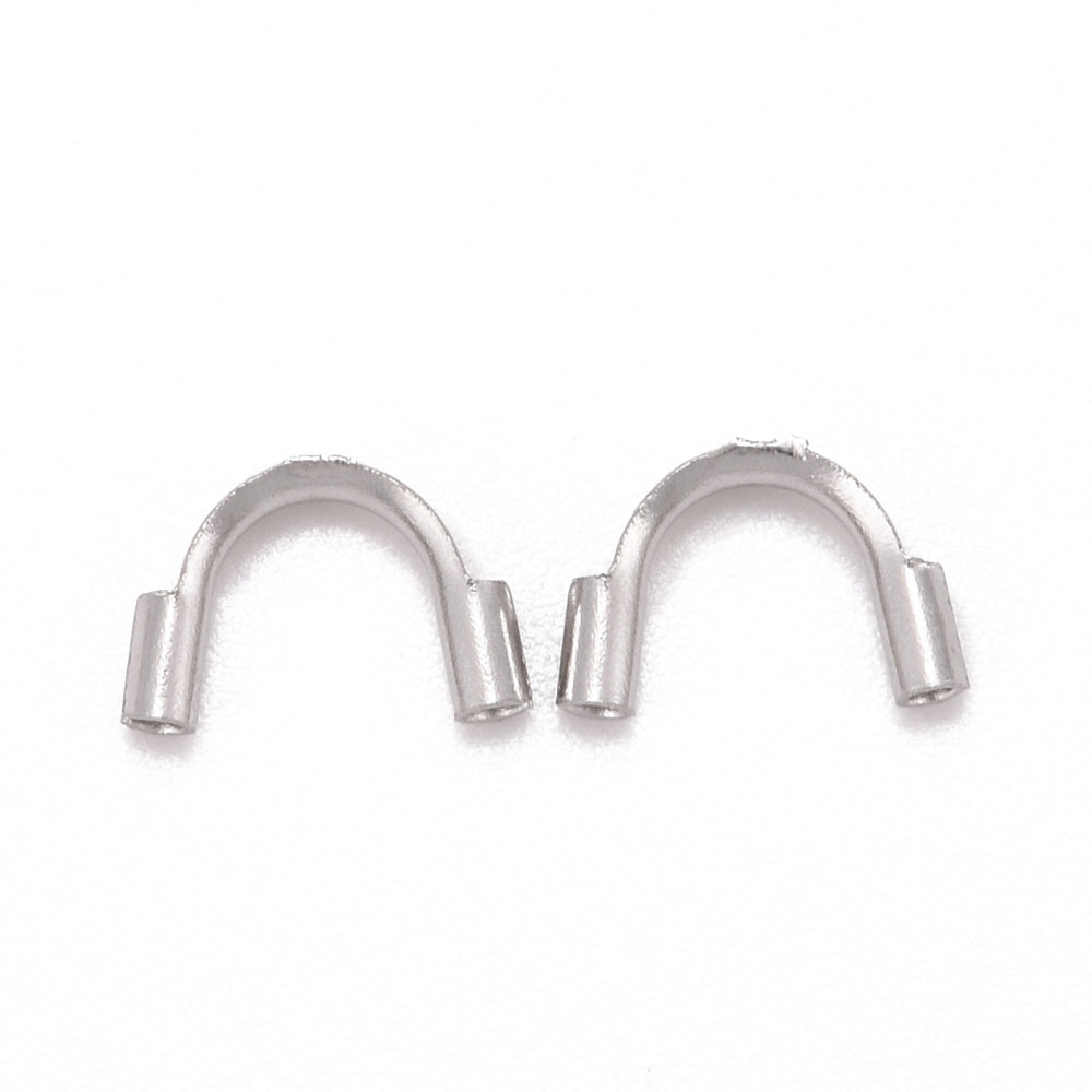 100 protecteurs de fil en laiton doré 4,5 mm Wire Guardian - Z501