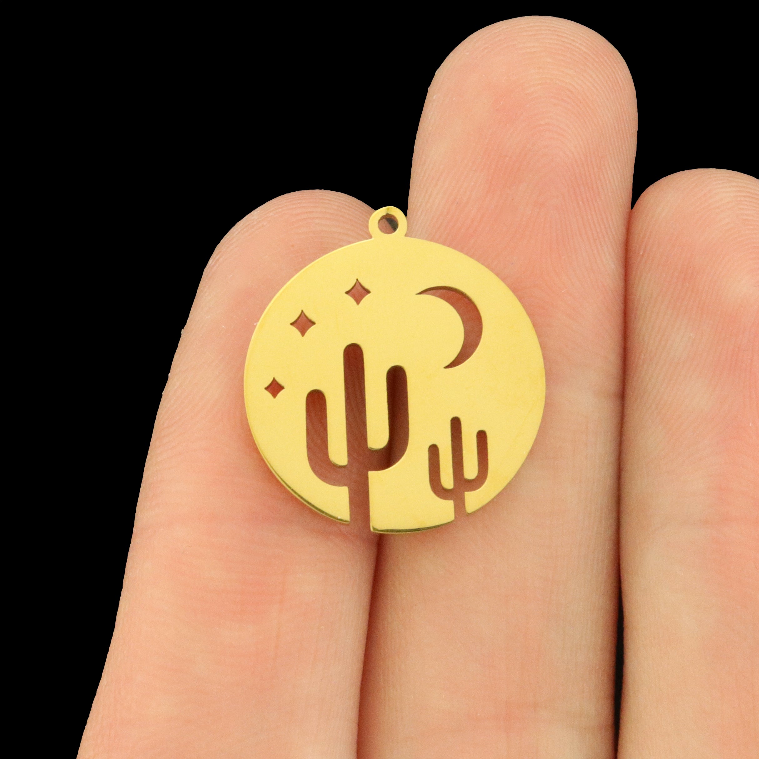 Southwestern Stainless Steel Charms 2 Sided - Choose Your Tone!