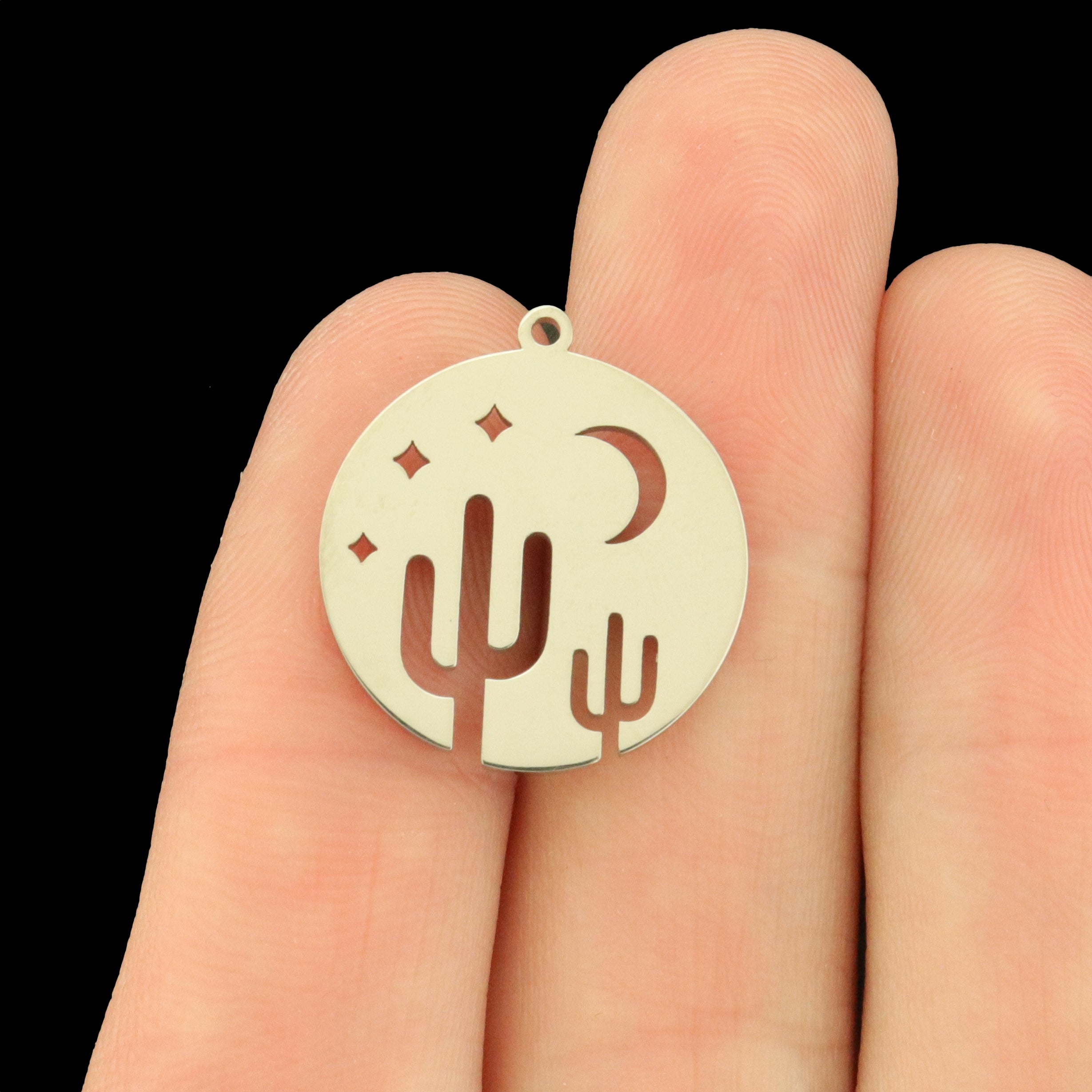 Southwestern Stainless Steel Charms 2 Sided - Choose Your Tone!