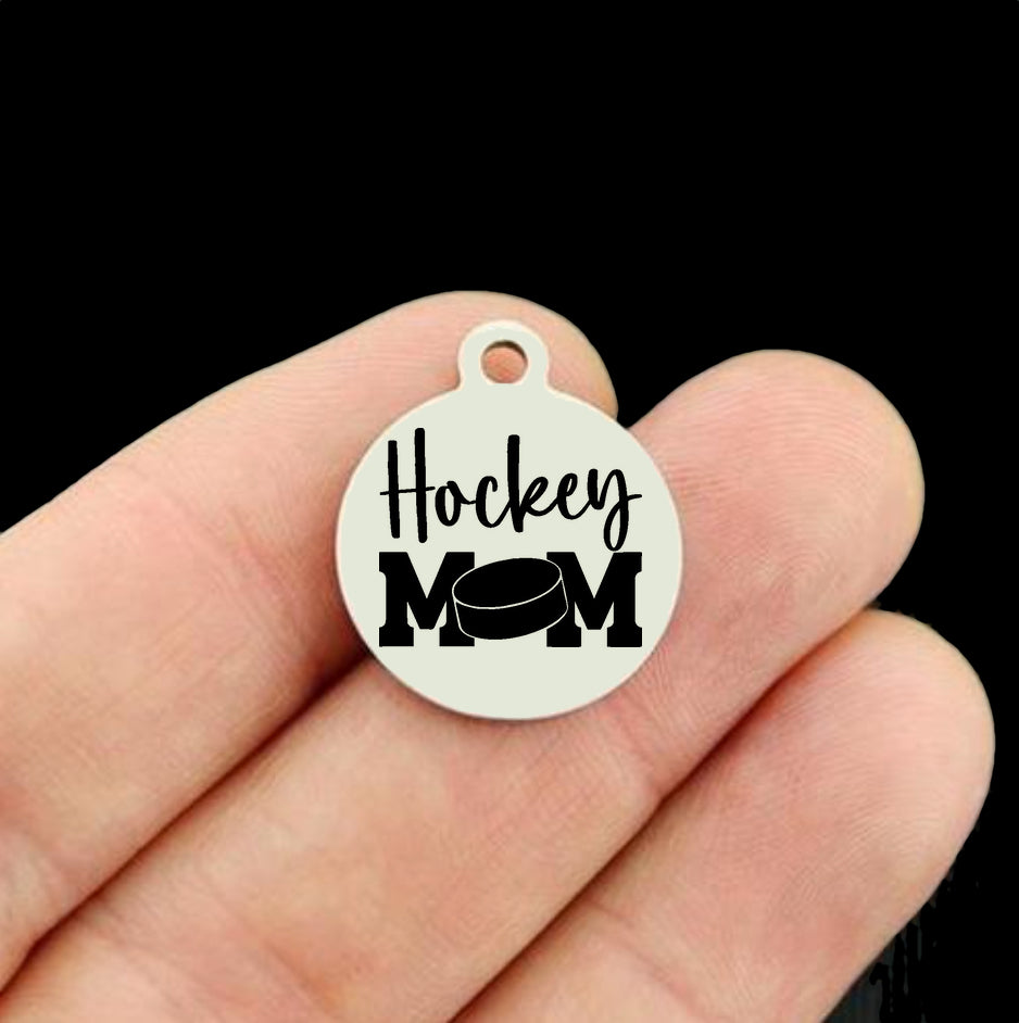 Sports Mom Stainless Steel Charms - Choose Your Sport!