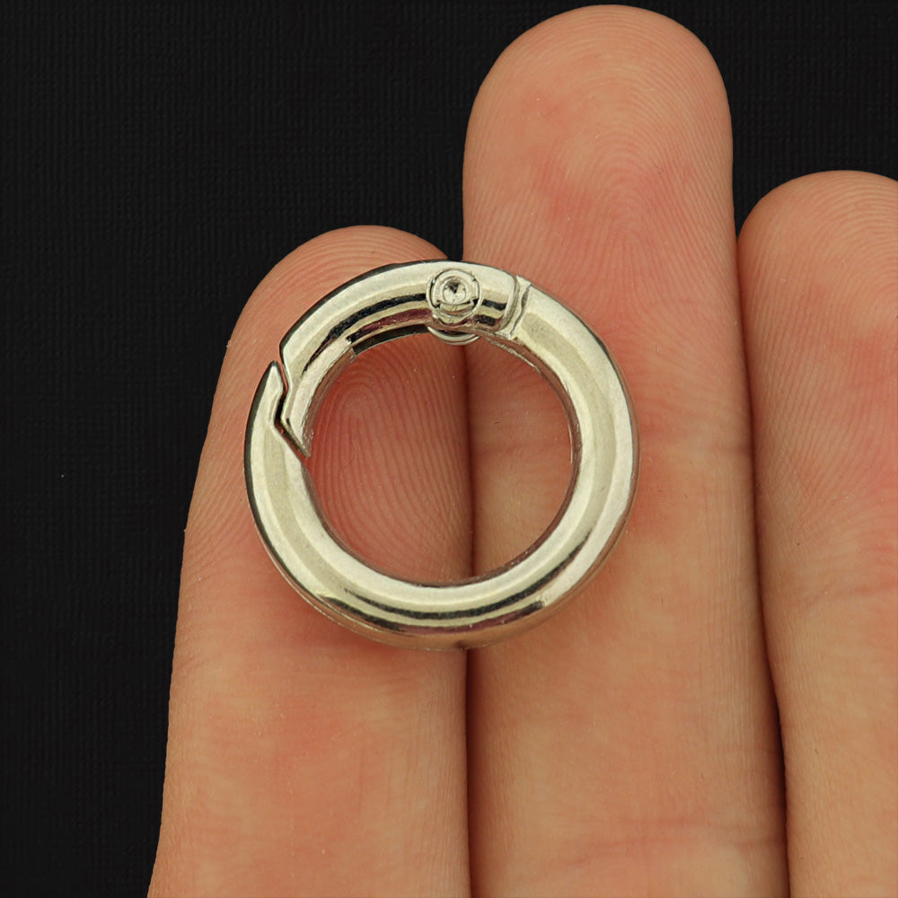 Spring Gate Clasps 20mm x 3mm - 1 Clasp - Choose Your Tone