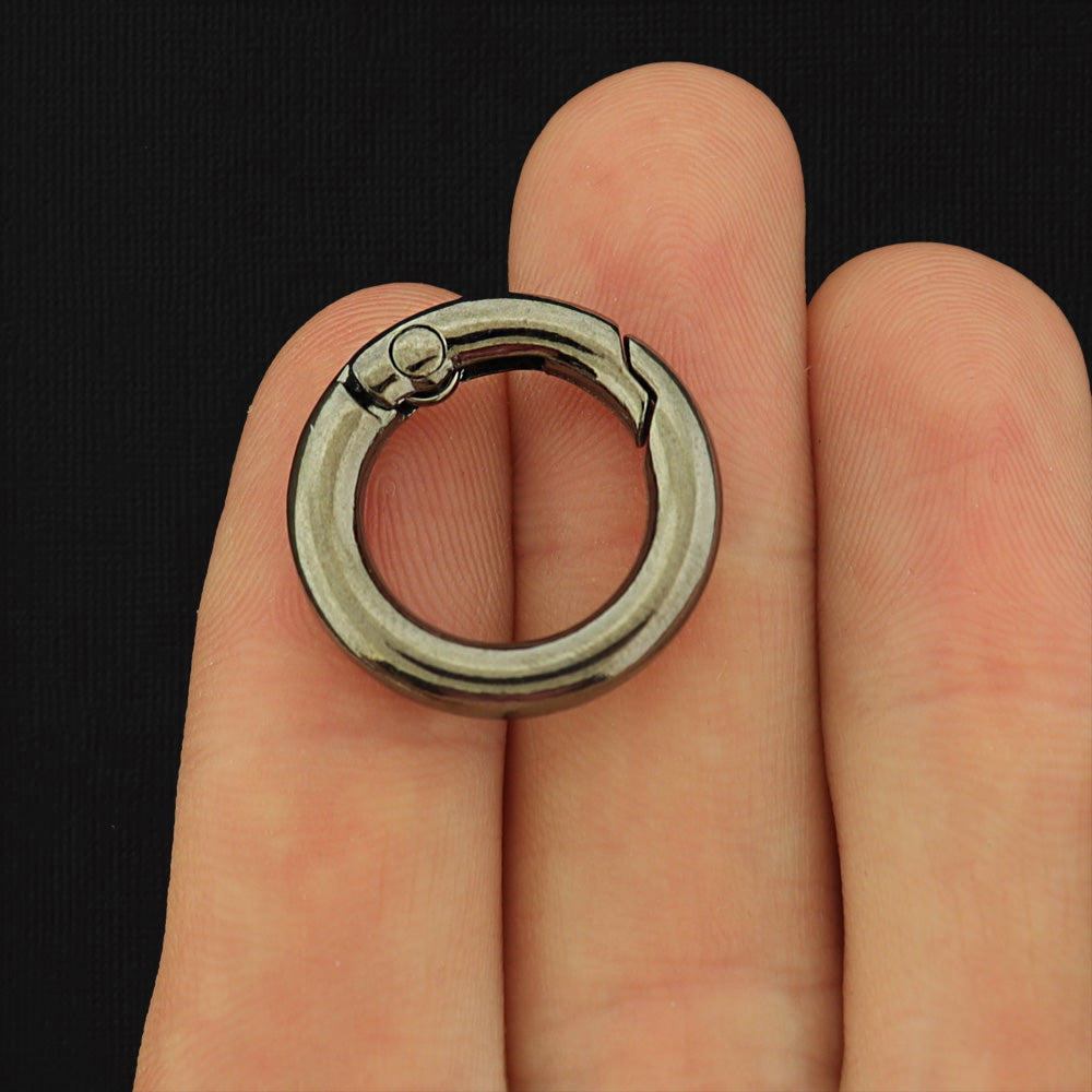 Spring Gate Clasps 20mm x 3mm - 1 Clasp - Choose Your Tone