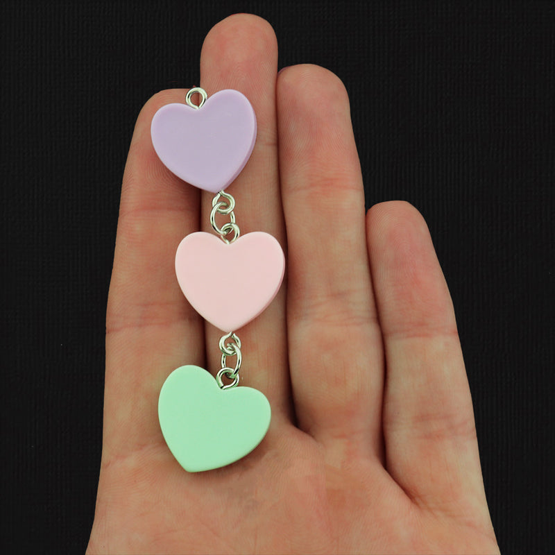 "Be Mine" Candy Hearts Resin Charm - K704