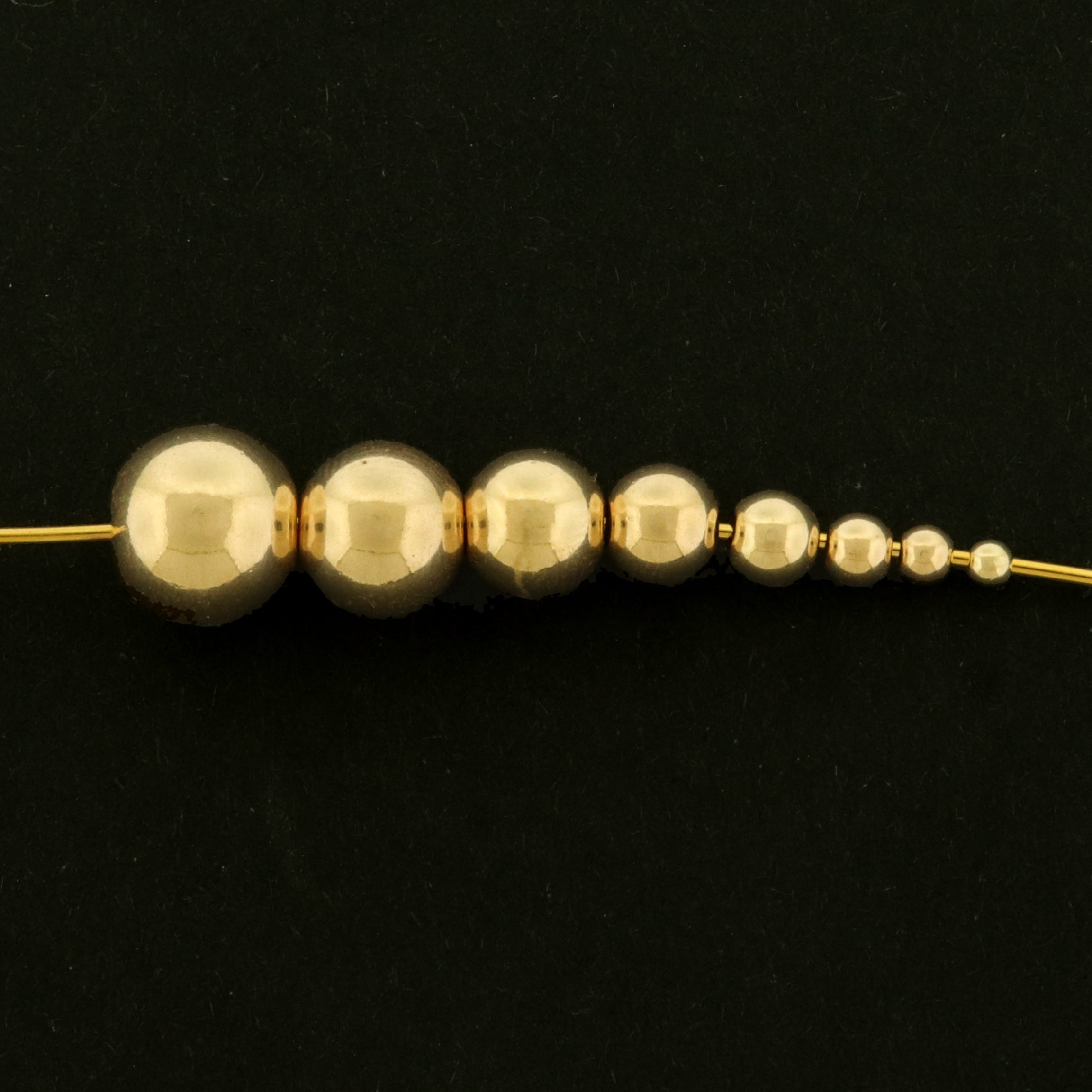 14k Gold Filled Seamless Spacer Beads - 10 Beads - Choose Your Size!