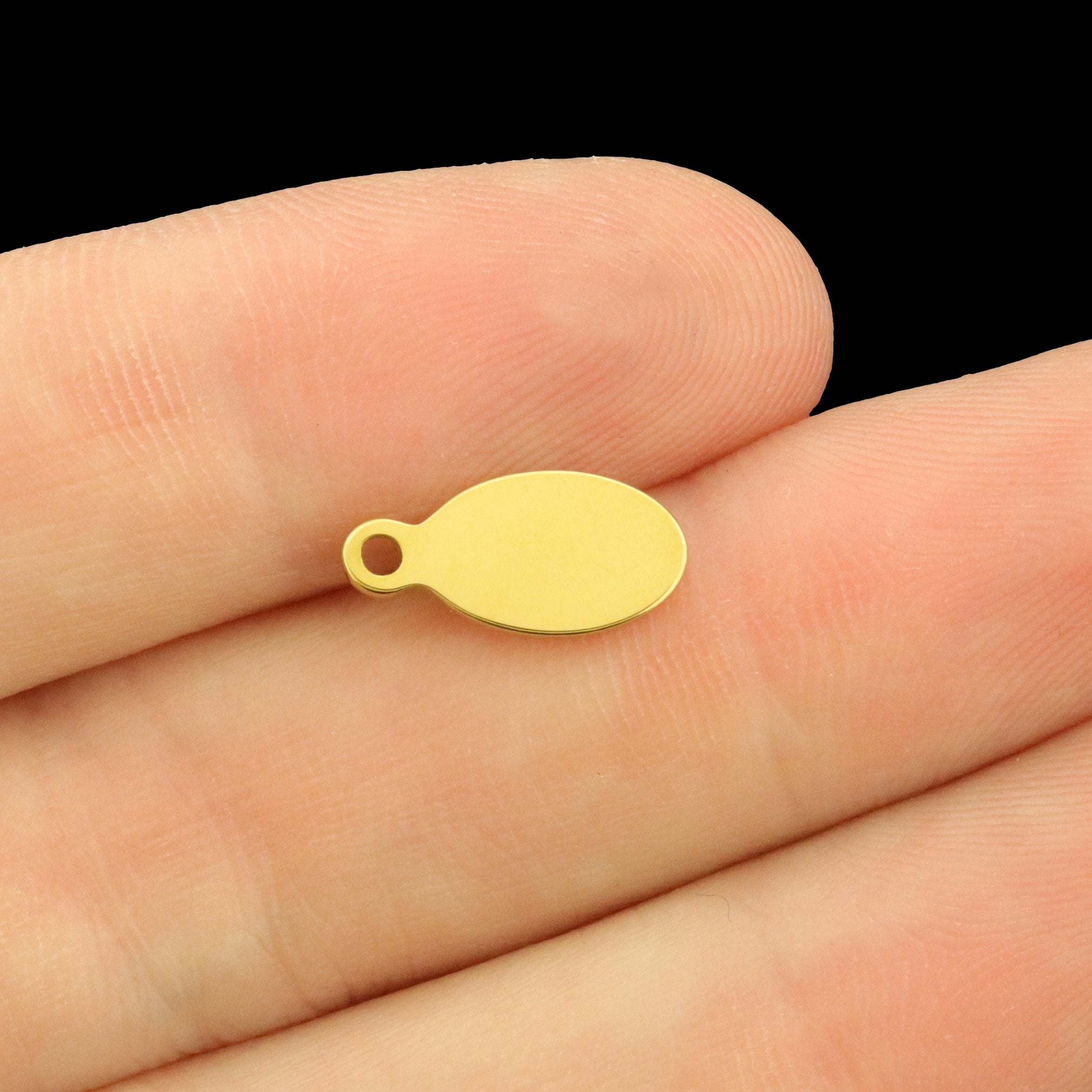 Charm Petit Coeur en Acier Inoxydable Personnalisé - Personnalisé