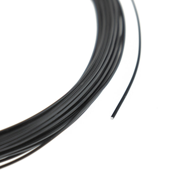 Bulk Black Beading Wire 16.25ft - 1mm - AW012