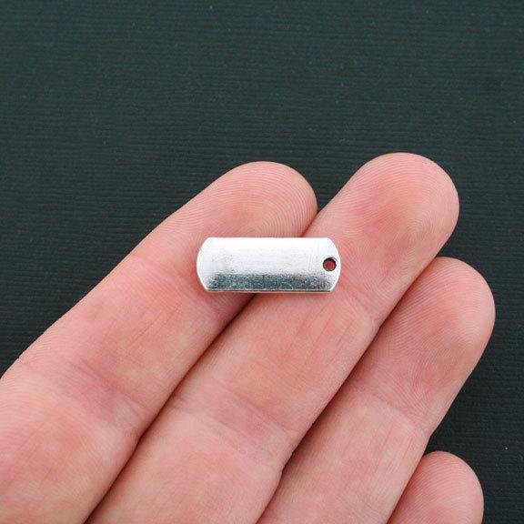 10 breloques argentées antiques bénies - SC4461