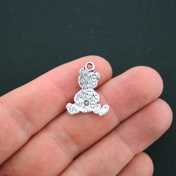 10 breloques de ton argent antique ours panda - SC2602