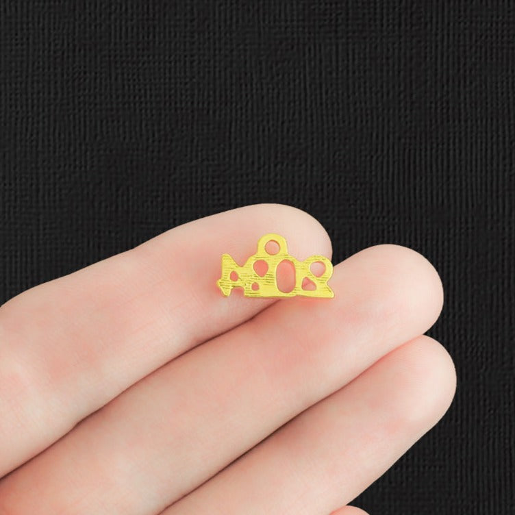 10 Year 2024 Gold Tone Charms - GC036