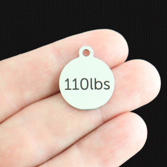 110 LBS Stainless Steel Charms - BFS001-6856