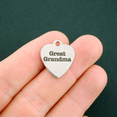 Great Grandma Stainless Steel Charms - BFS011-1206