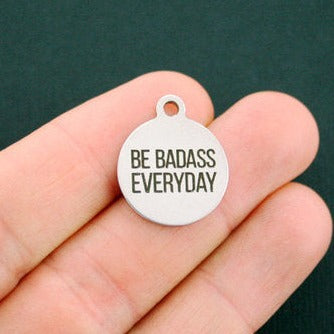 Be Badass Everyday Stainless Steel Charms - BFS001-1221