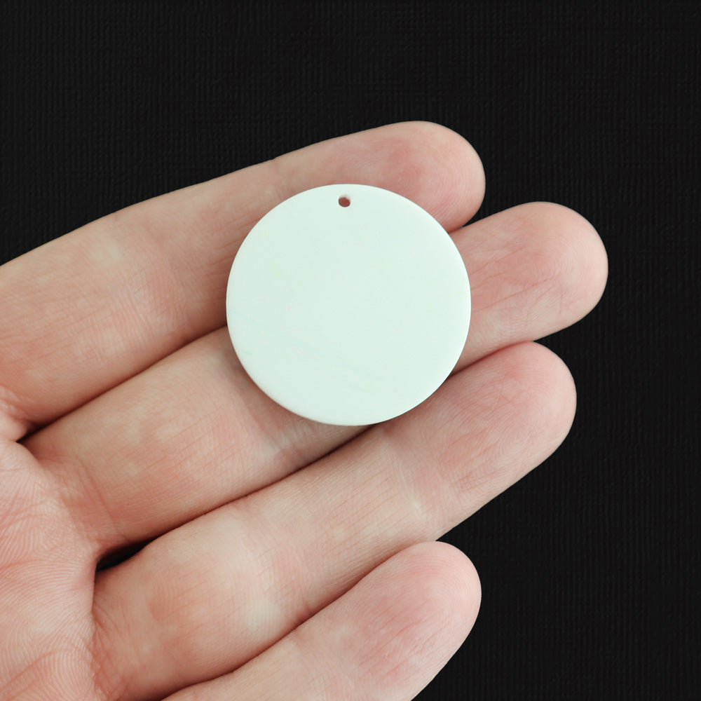 2 Christmas Tree Acrylic Charms - K683