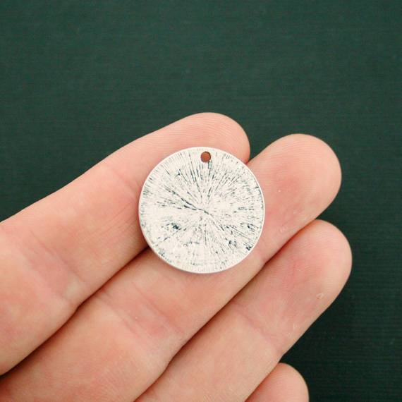 2 breloques de ton argent antique Good Friends - SC6986