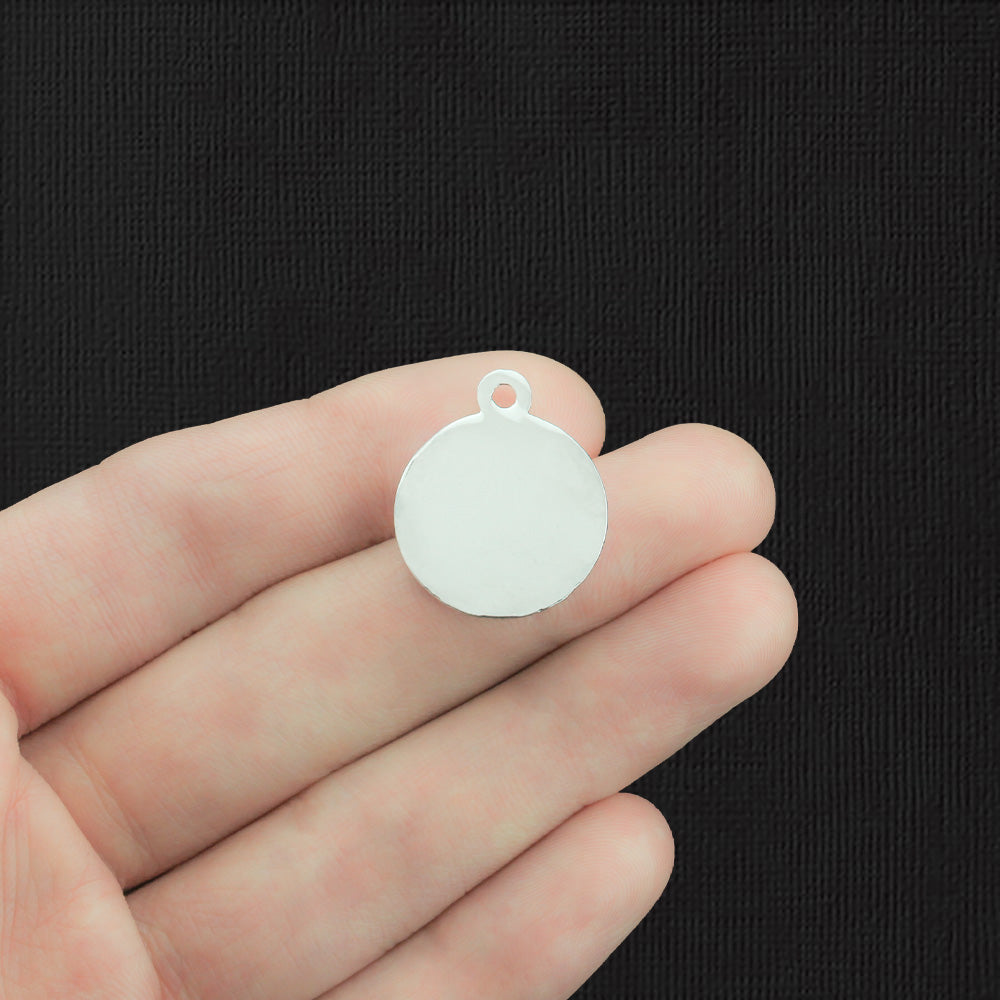 2 Green Paw Print Silver Tone Enamel Charms - E1229