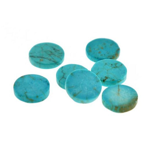 2 Cabochons Cabochons en Howlite Naturelle 8mm - Z1240