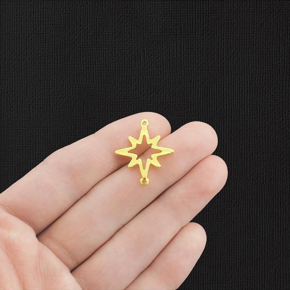 Connecteur 4 étoiles doré - GC965