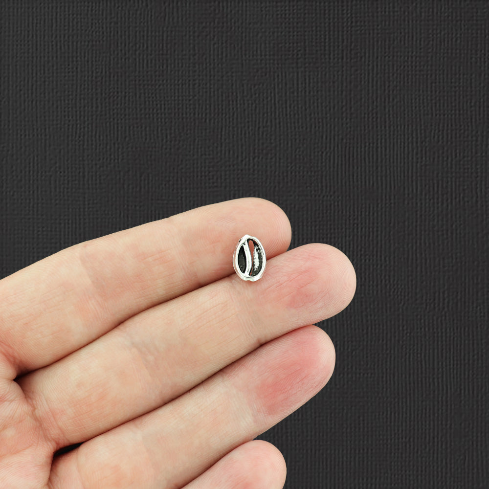 20 breloques de ton argent antique coquillage cauri - SC3775