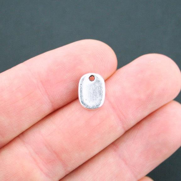 20 Made with Love Antique Silver Tone Charms - SC4846