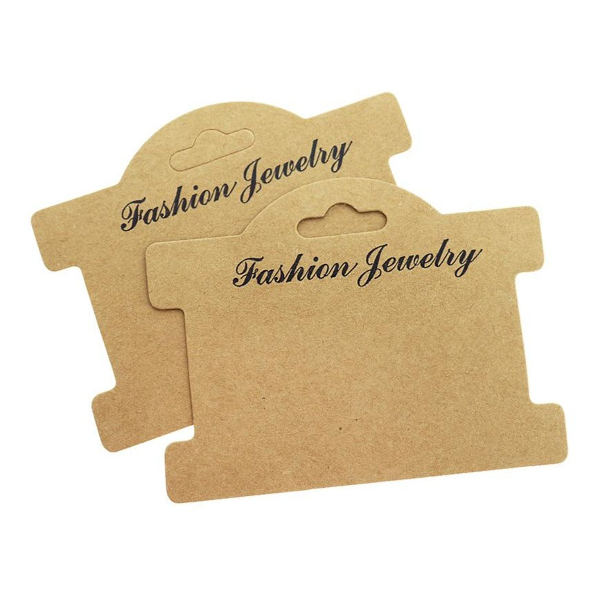 30 Necklace Display Cards - TL056