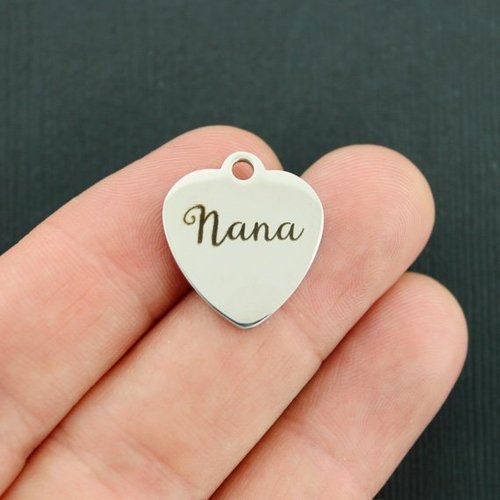 Nana Stainless Steel Charms - BFS011-3566