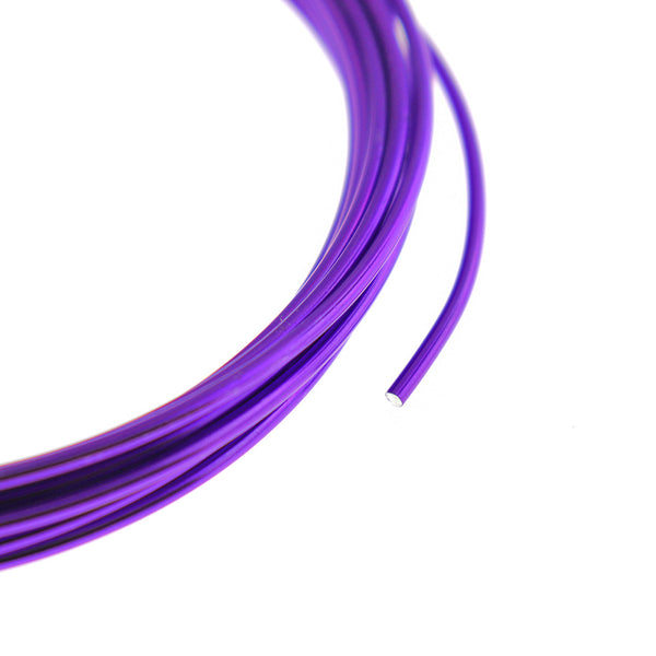 Bulk Purple Beading Wire 16.25ft - 2mm - AW017