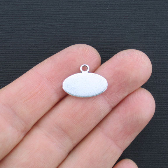 4 Dream Antique Silver Tone Charms - SC138