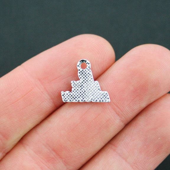 4 Fitness Antique Silver Tone Charms - SC5207