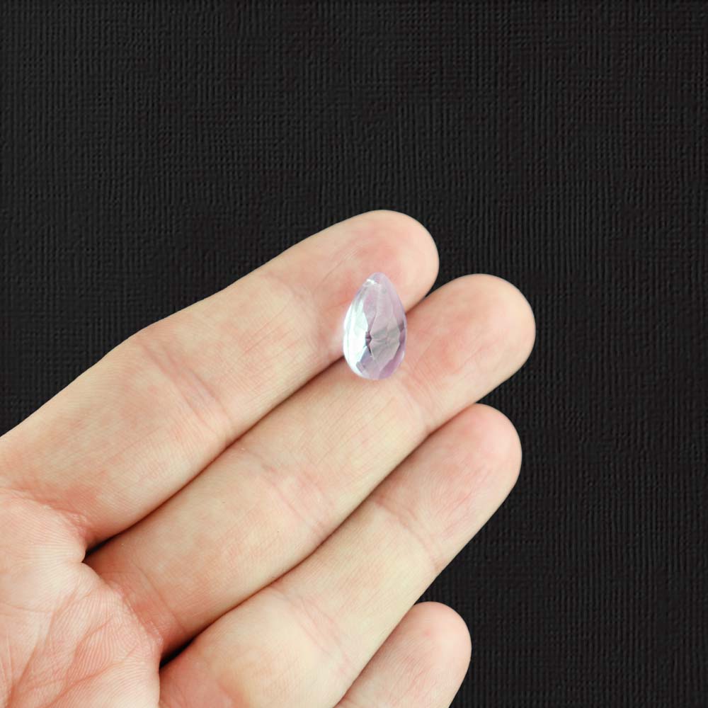 4 juin Birthstone Pendentif en verre Charms - Z037