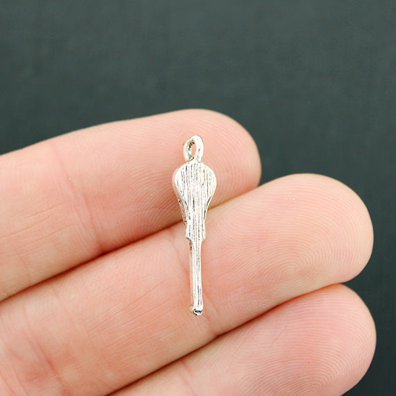 4 breloques de ton argent antique bâton de crosse - SC2732