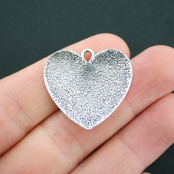 4 Mother Daughter Antique Silver Tone Charms - SC4847