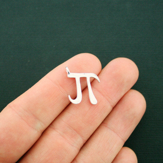 4 Pi Antique Silver Tone Charms - SC6504