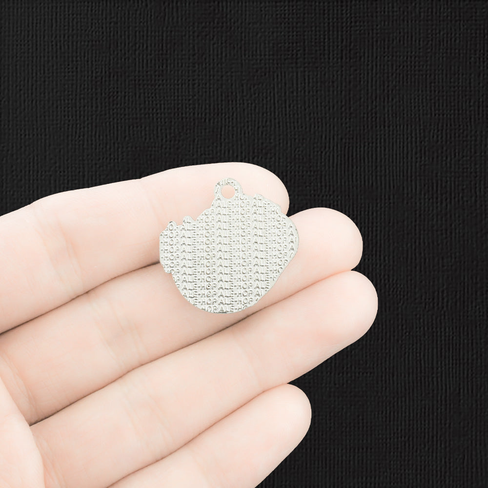 4 Sloth Gold Tone Enamel Charms - E1555