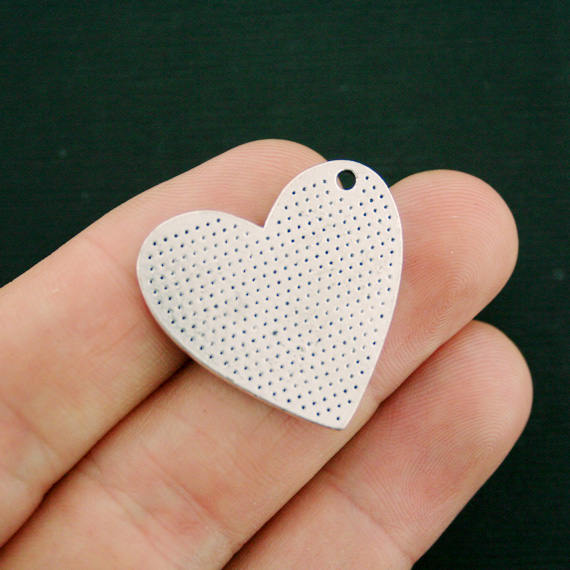 4 Teacher Antique Silver Tone Charms - SC7429