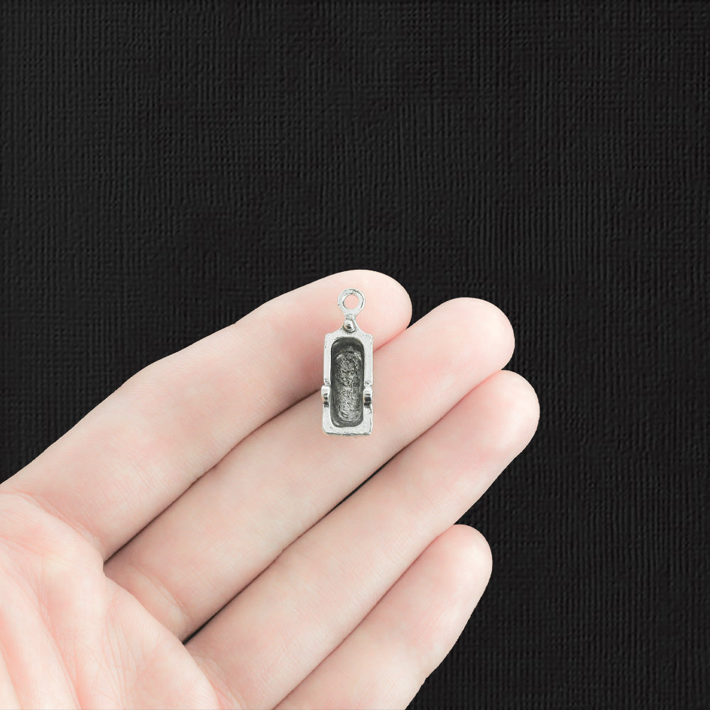 5 Camper Antique Silver Tone Charms 3D - SC3002