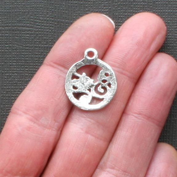 5 Sister Antique Silver Tone Charms - SC1278