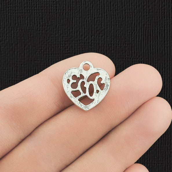 5 Year 2023 Antique Silver Tone Charms - SC3857