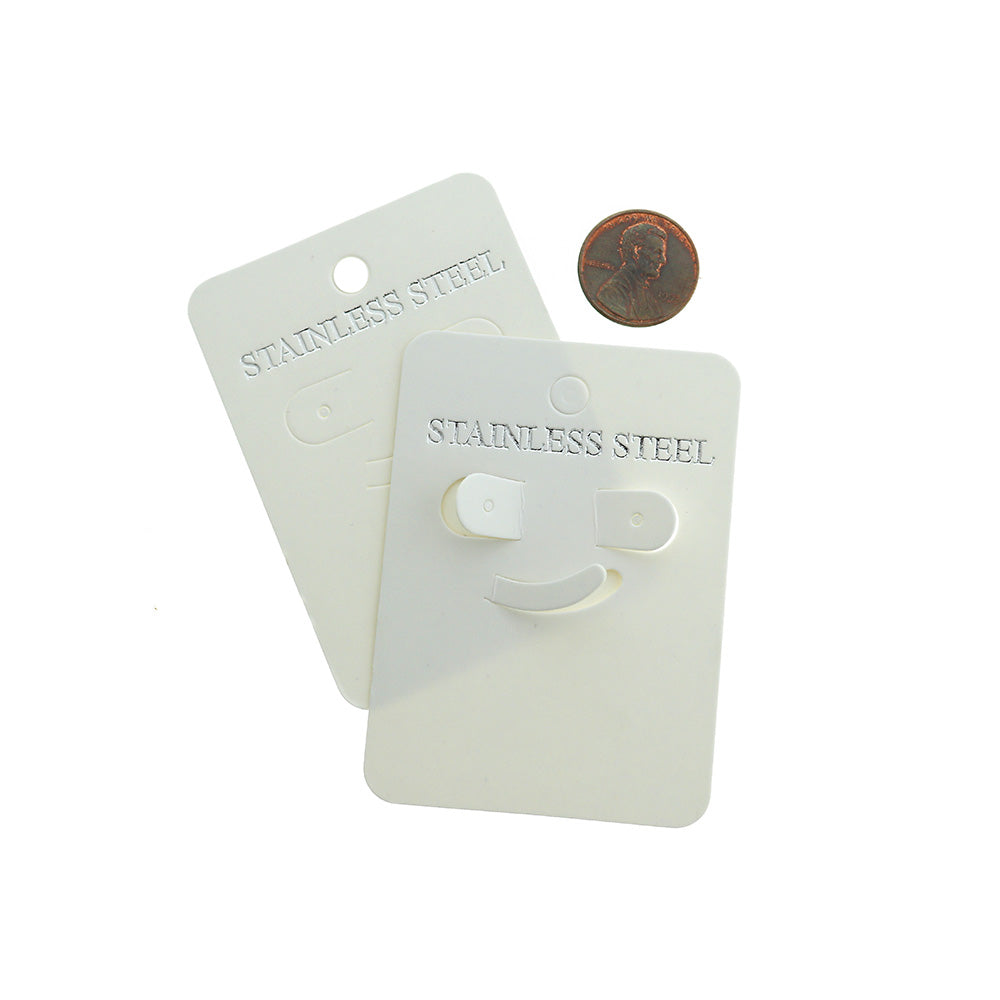 50 cartes de présentation de boucle d'oreille - TL048