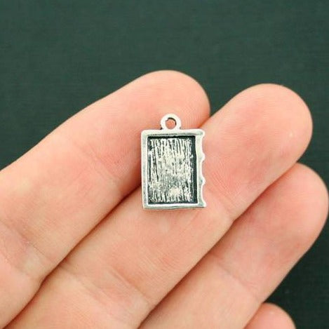 6 Fairy Tale Antique Silver Tone Charms - SC7063