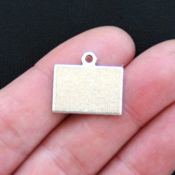 8 Colorado State Antique Silver Tone Charms - SC2874