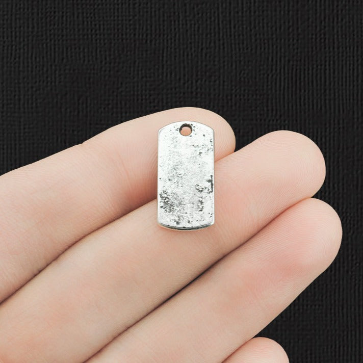 8 Find Joy in the Journey Antique Silver Tone Charms - SC4391