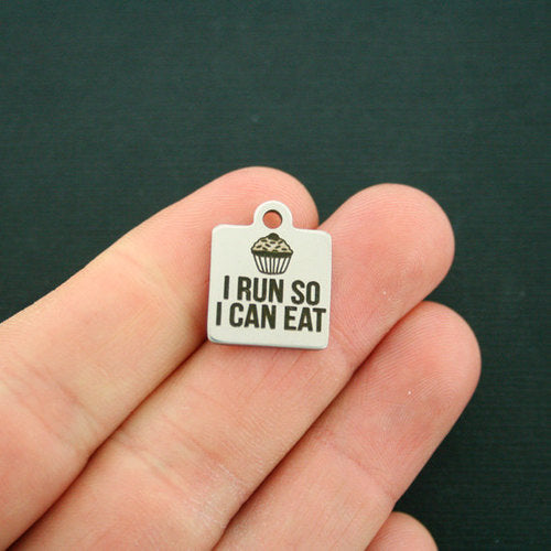I run Stainless Steel Charms - so I can eat - BFS013-0855