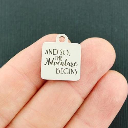 And so Stainless Steel Charms - the adventure begins - BFS013-4605