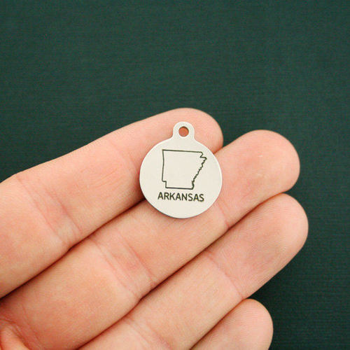 Arkansas Stainless Steel Charms - BFS001-2009