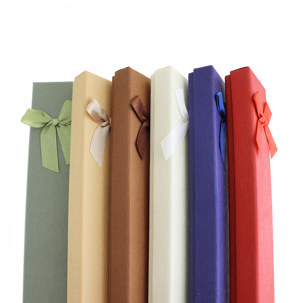 Assorted Jewelry Boxes - 21cm x 4.5cm - 4 Pieces - TL026