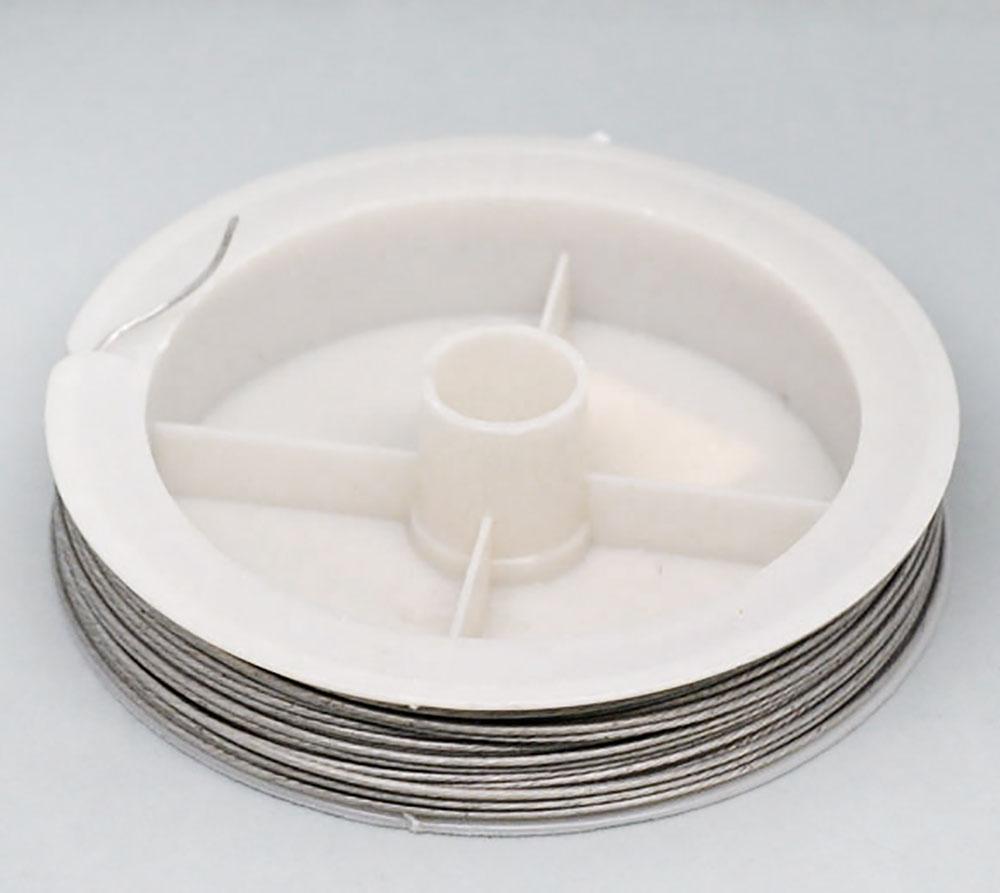 BULK Stainless Steel Beading Wire 49Ft - 0.8mm - Z368