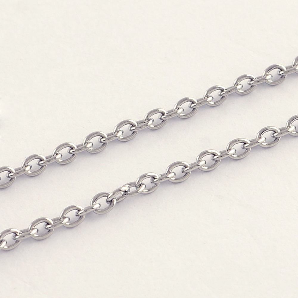 BULK Chaine Câble Inox 1M - 2mm - FD287