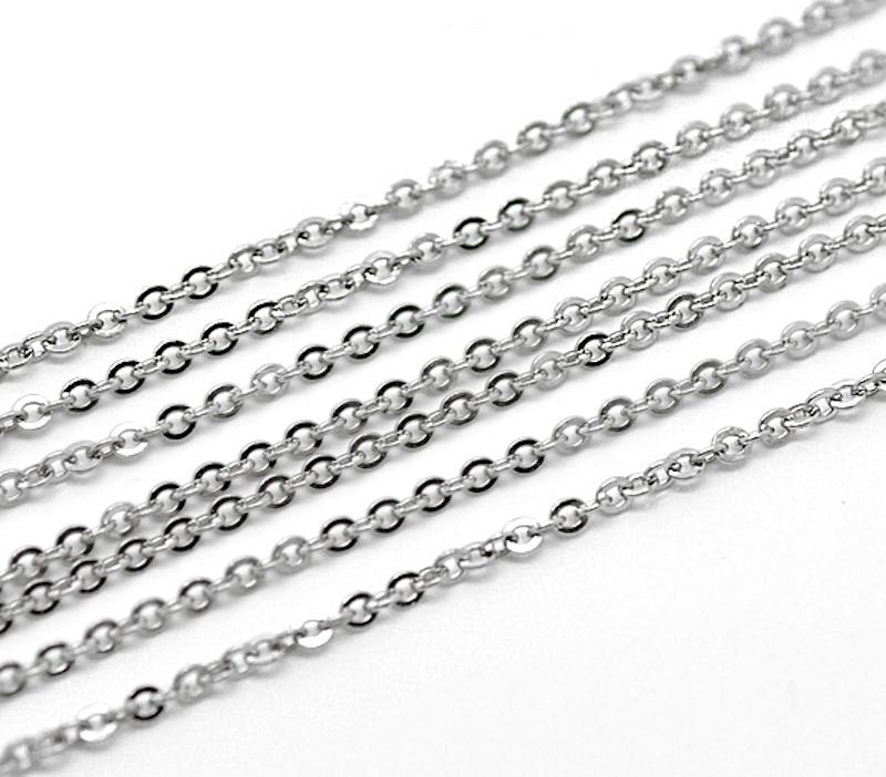 Chaîne câble en acier inoxydable BULK 32 pieds - 2,5 mm - FD085