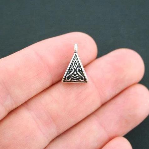 Bail Beads 16mm x 11mm - Ton argent antique - 10 Perles - SC3992